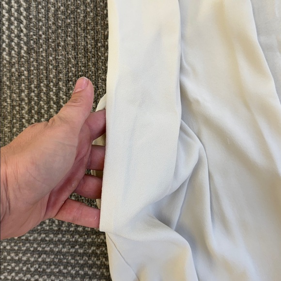 Eileen Fisher 100% Silk Cream Duster Vest, size S - Picture 5 of 6